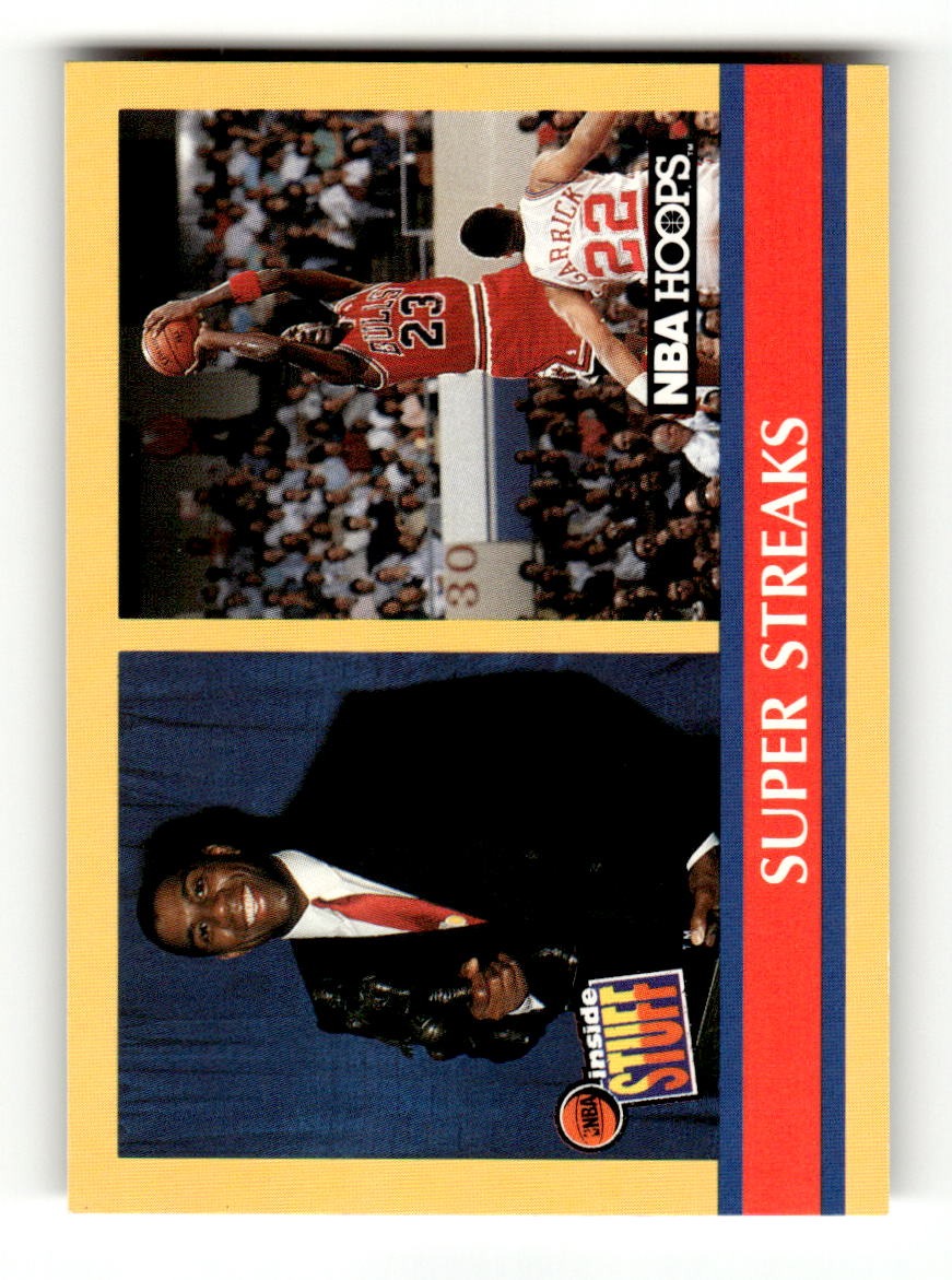 1990-91 Hoops #385 Super Streaks EXMT CS26019117