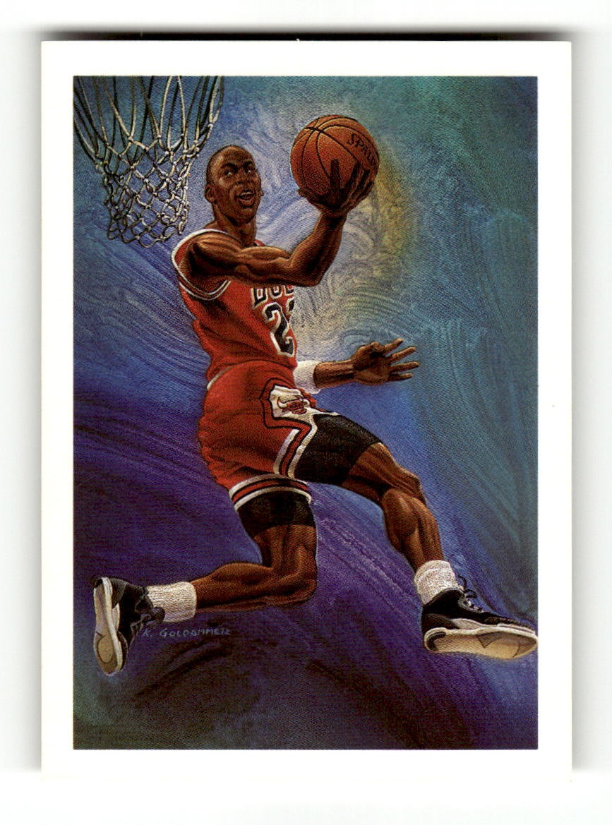 1990-91 Hoops #358 Michael Jordan Bulls EXMT CS26019118