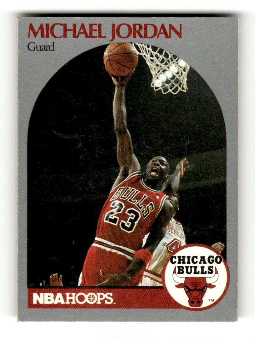 1990-91 Hoops #65 Michael Jordan Bulls EXMT CS26019120