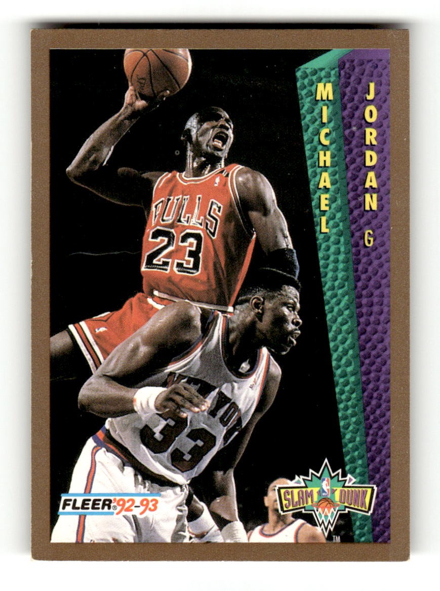 1992-93 Fleer #273 Michael Jordan Bulls EXMT CS26019122
