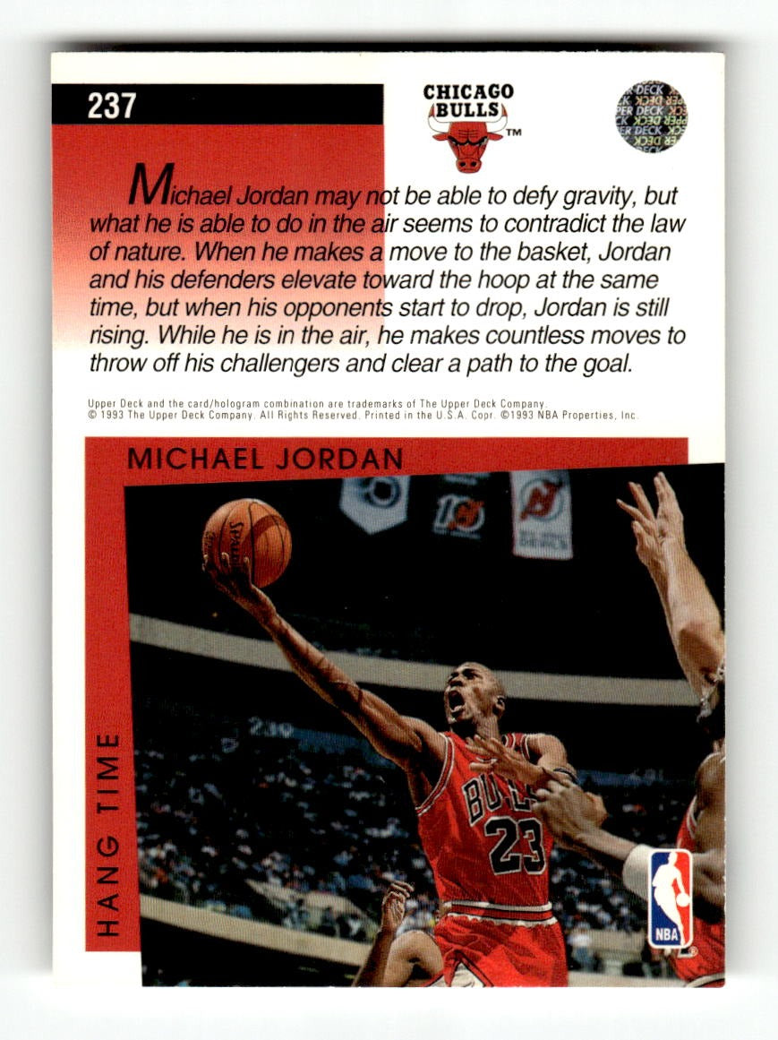 1993-94 Upper Deck #237 Michael Jordan Bulls EXMT CS26019124