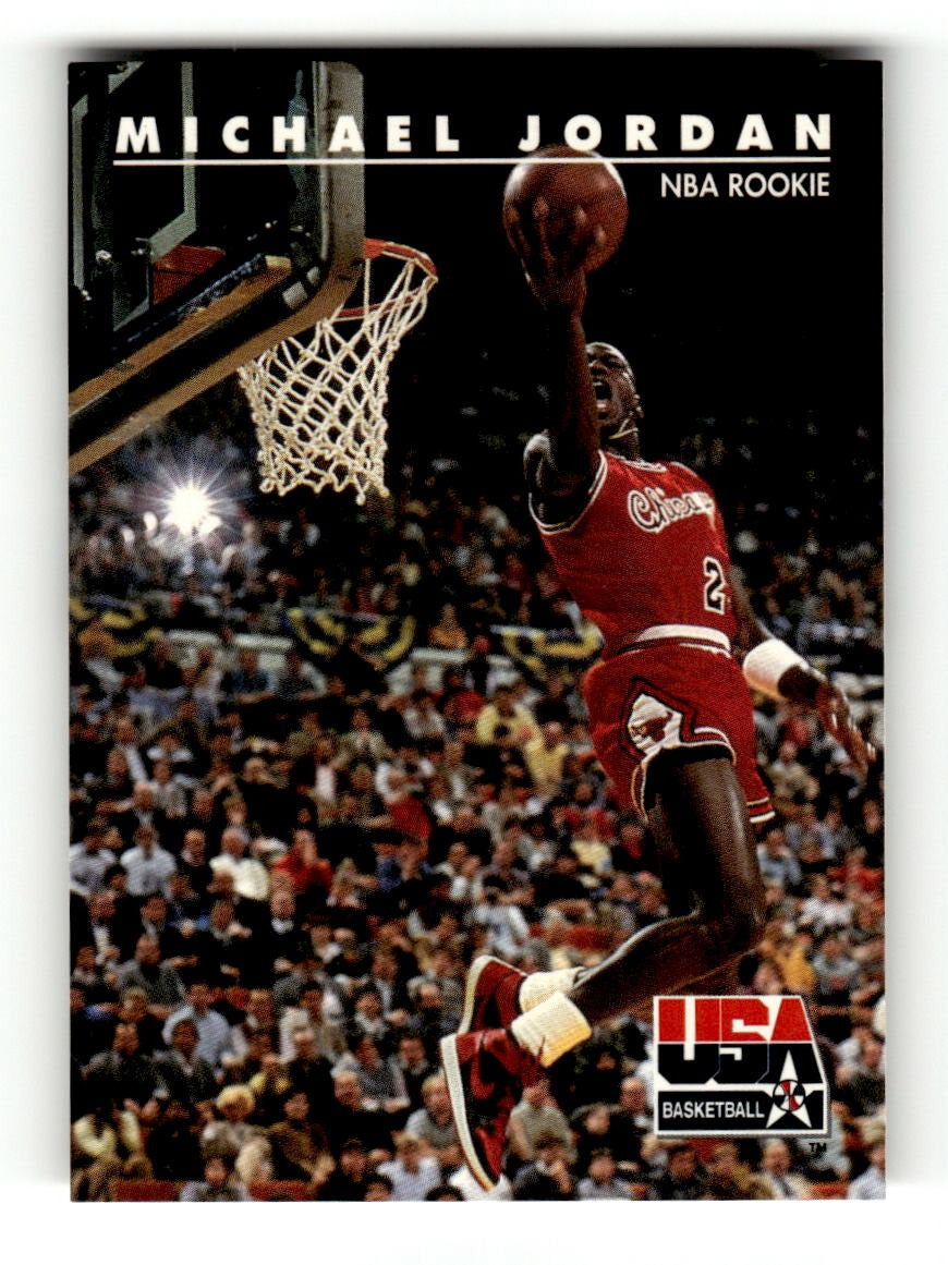 1992 SkyBox USA #38 Michael Jordan USA EXMT CS26019127