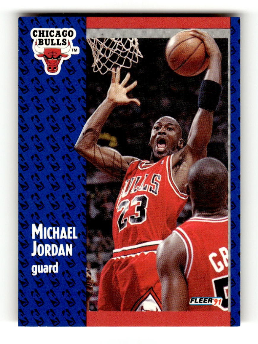1991-92 Fleer #29 Michael Jordan Bulls EXMT CS26019128