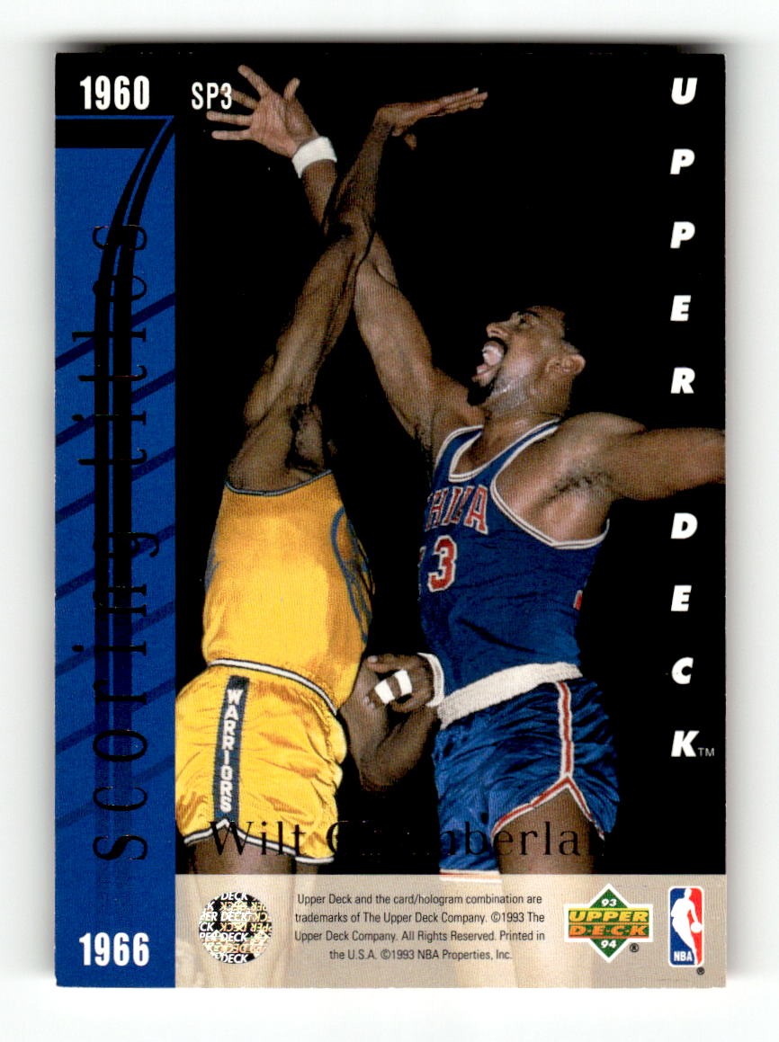 1993-94 Upper Deck #SP3 Michael Jordan / Wilt Chamberlain EXMT CS26019129