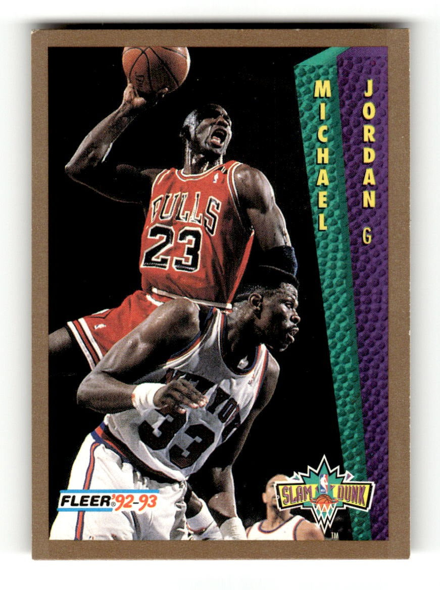 1992-93 Fleer #273 Michael Jordan Bulls EXMT CS26019130