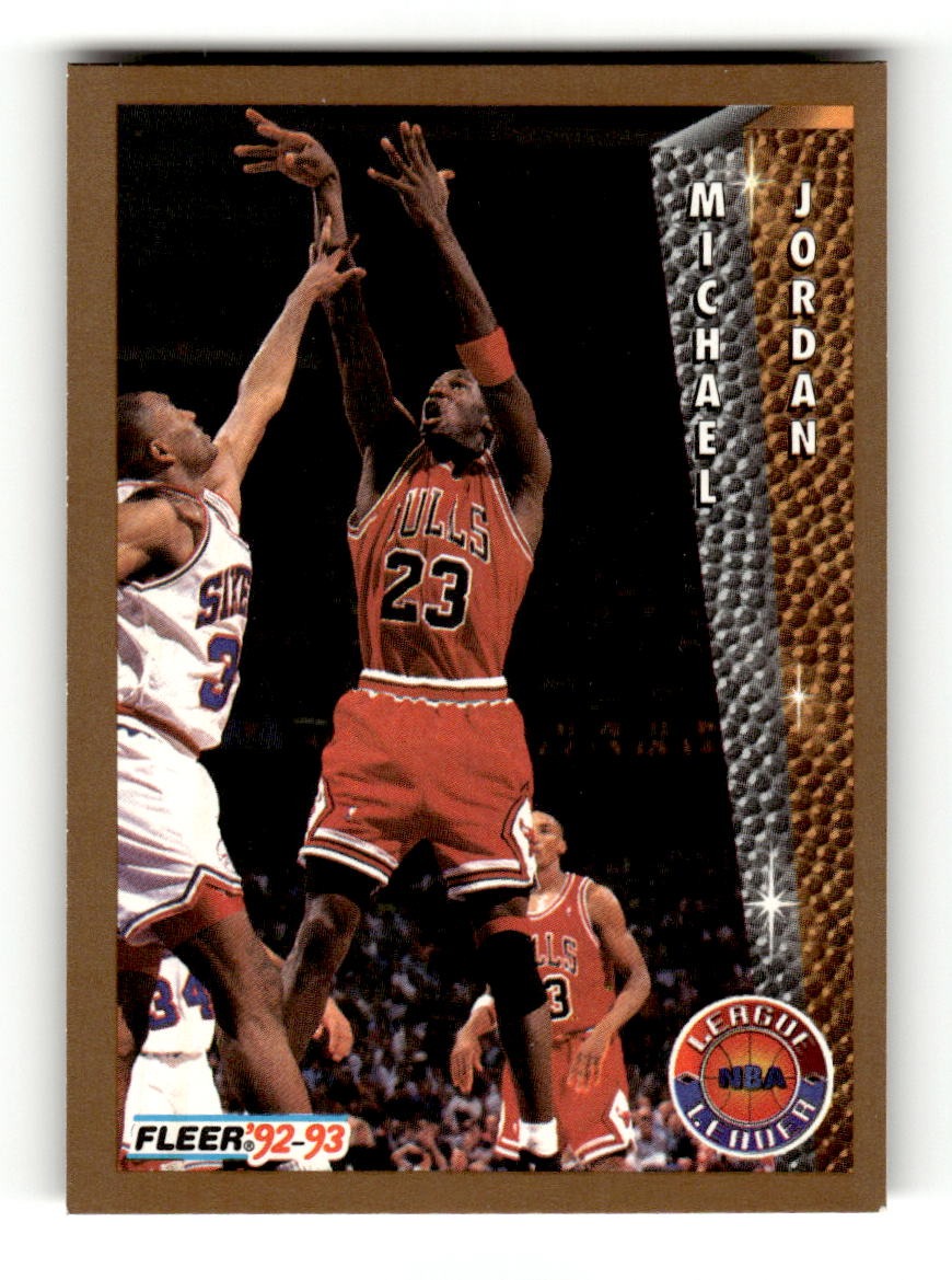 1992-93 Fleer #238 Michael Jordan Bulls EXMT CS26019135
