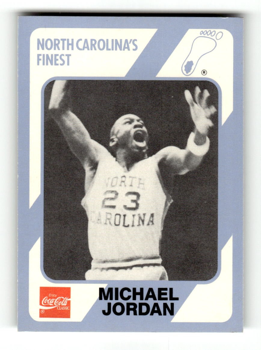 1989 North Carolina's Finest #65 Michael Jordan Tar Heels EXMT CS26019139