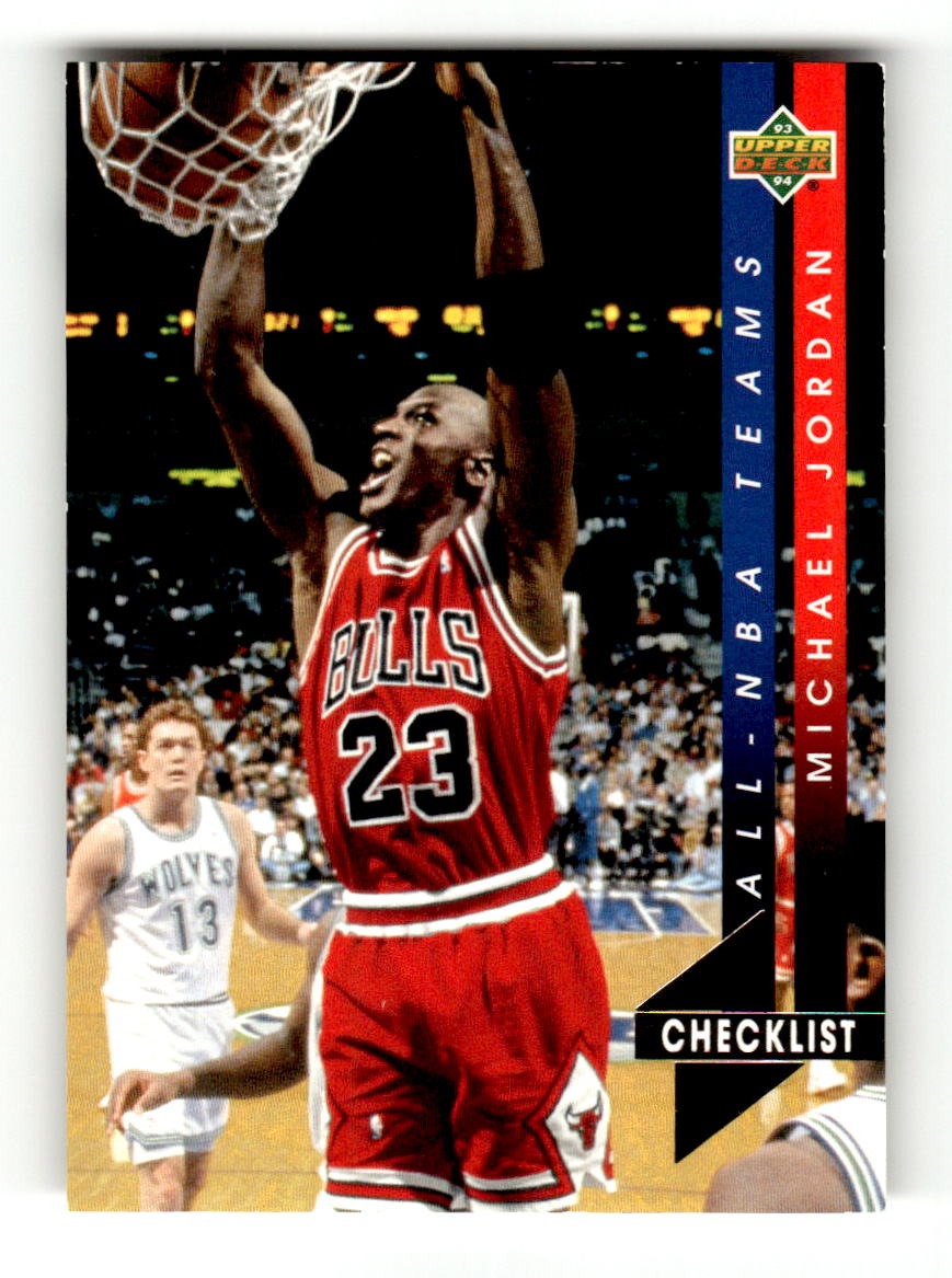 1993-94 Upper Deck #AN15 Michael Jordan Bulls EXMT CS26019146