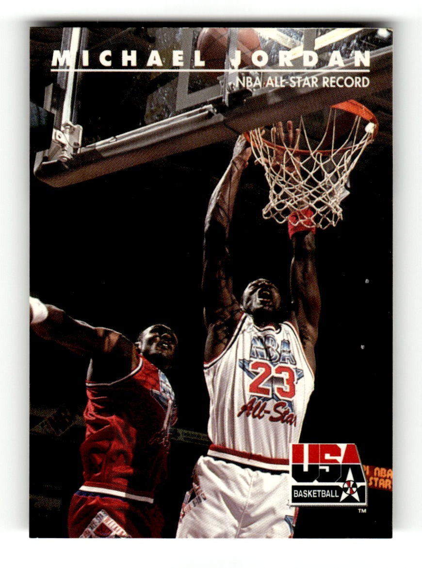 1992 SkyBox USA #43 Michael Jordan USA VG CS26019155