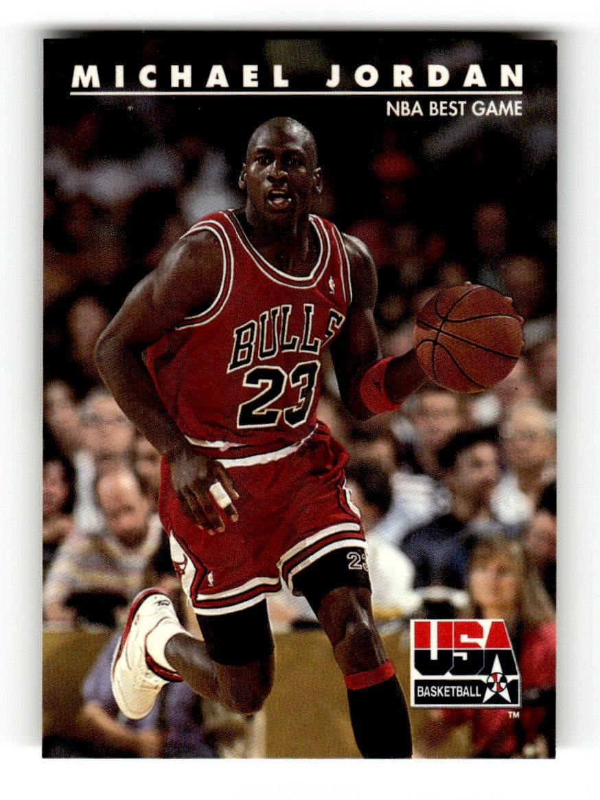 1992 SkyBox USA #40 Michael Jordan USA VG CS26019157