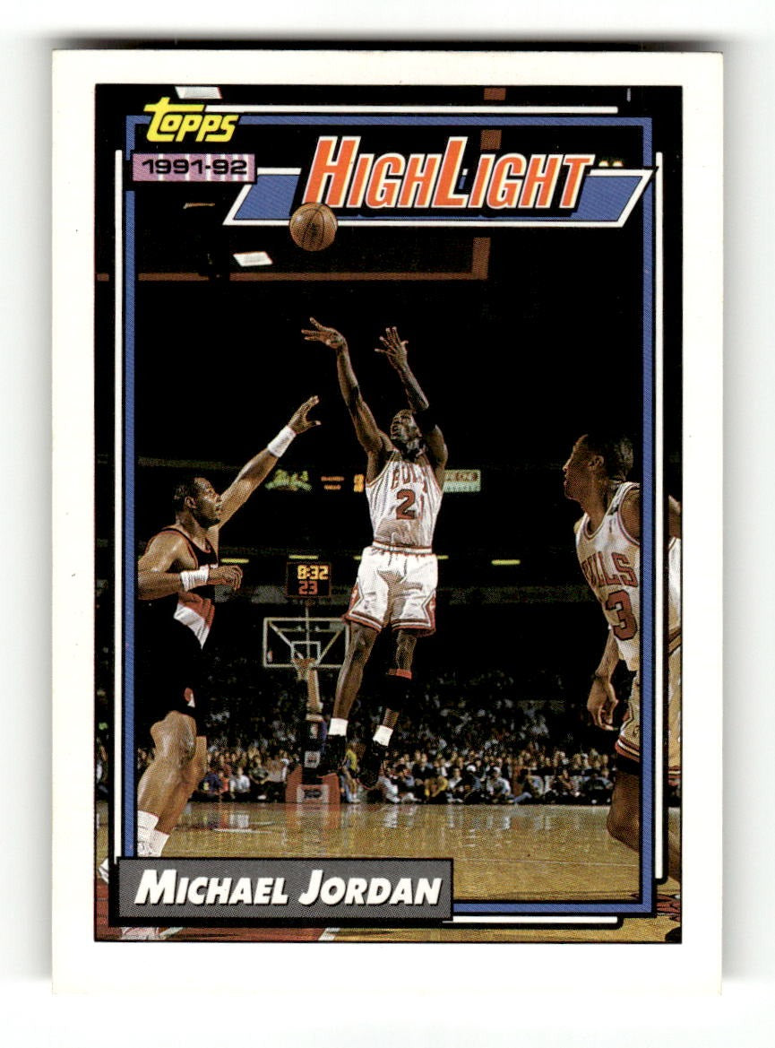 1992-93 Topps #3 Michael Jordan Bulls EXMT CS26019160