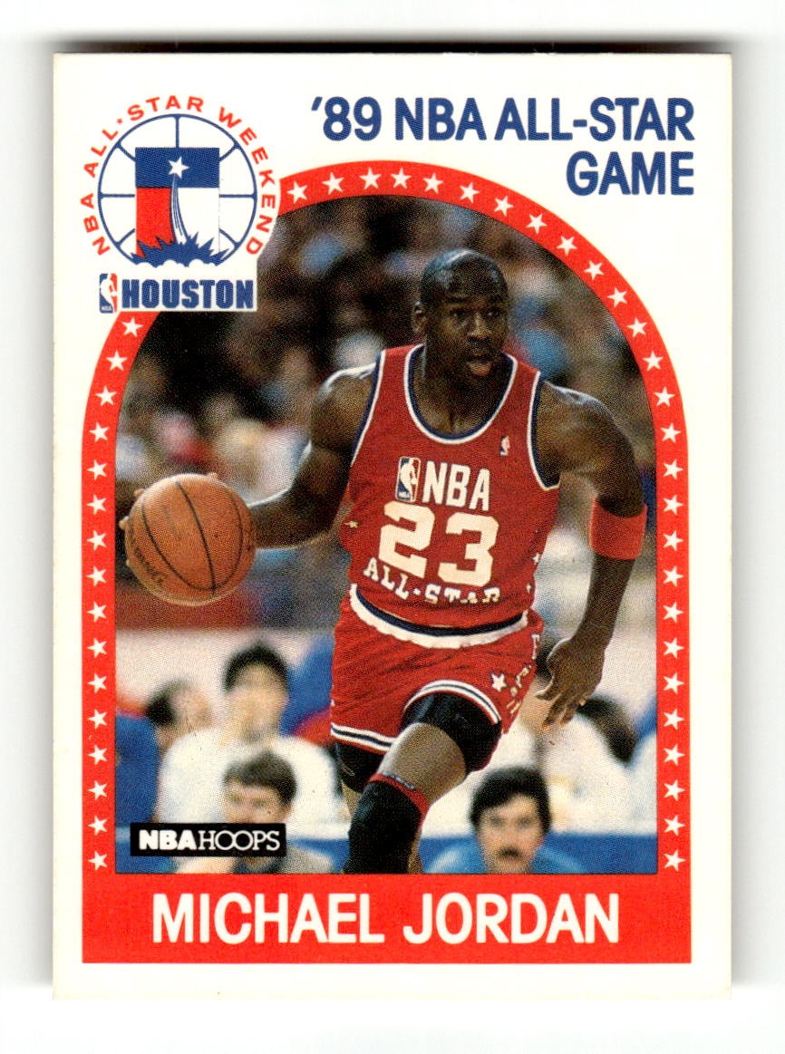 1989-90 Hoops #21 Michael Jordan Bulls EXMT CS26019161