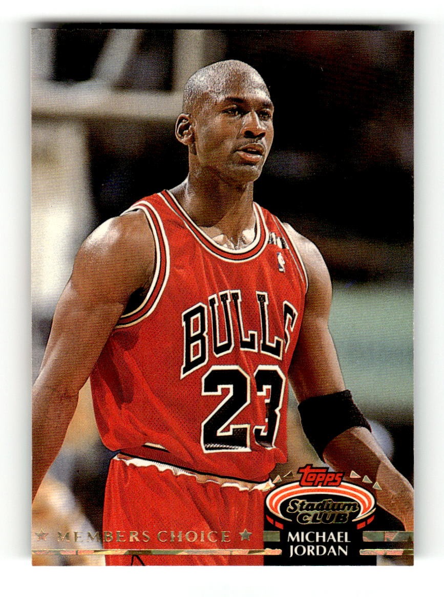 1992-93 Stadium Club #210 Michael Jordan Bulls EXMT CS26019171