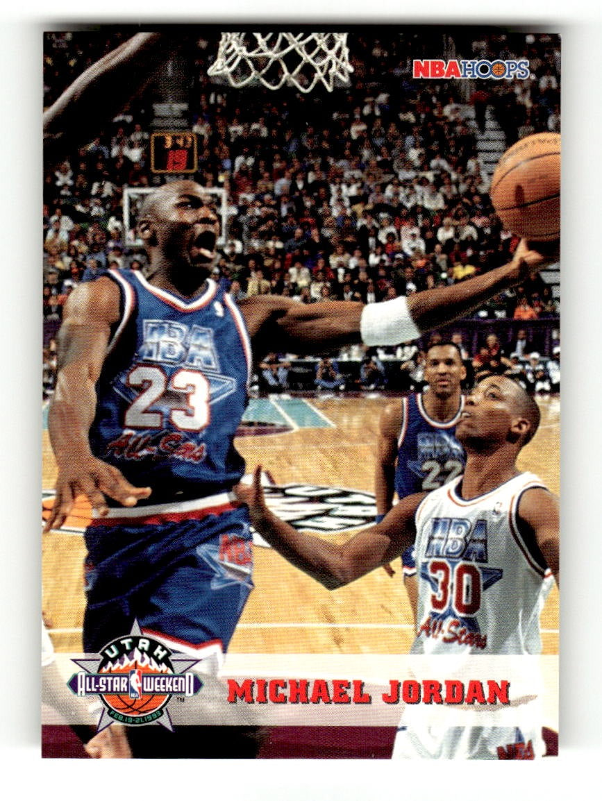 1993-94 Hoops #257 Michael Jordan Bulls NMT CS26019184