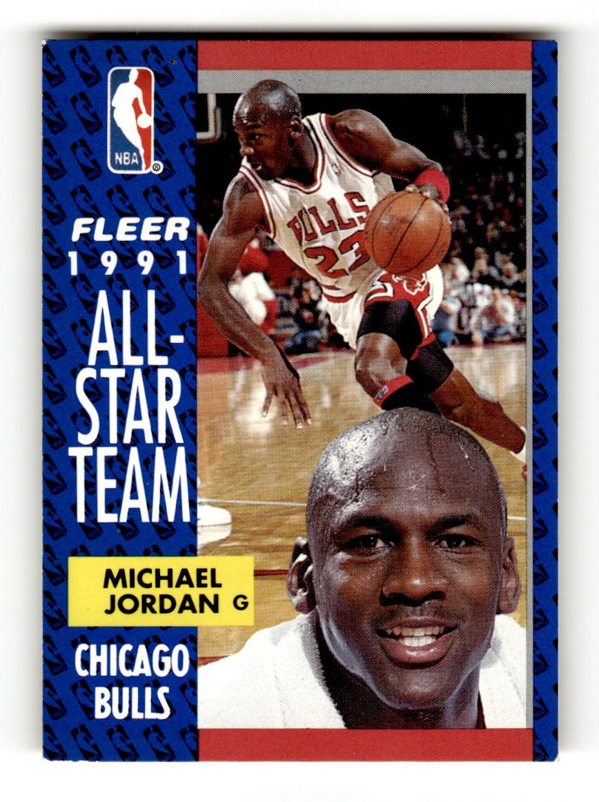 1991-92 Fleer #211 Michael Jordan Bulls VGEX CS26019199
