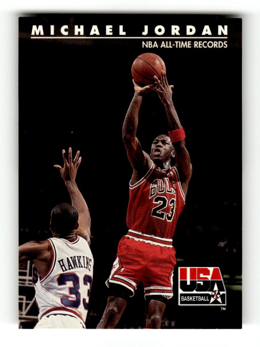 1992 SkyBox USA #45 Michael Jordan USA EXMT CS26019200
