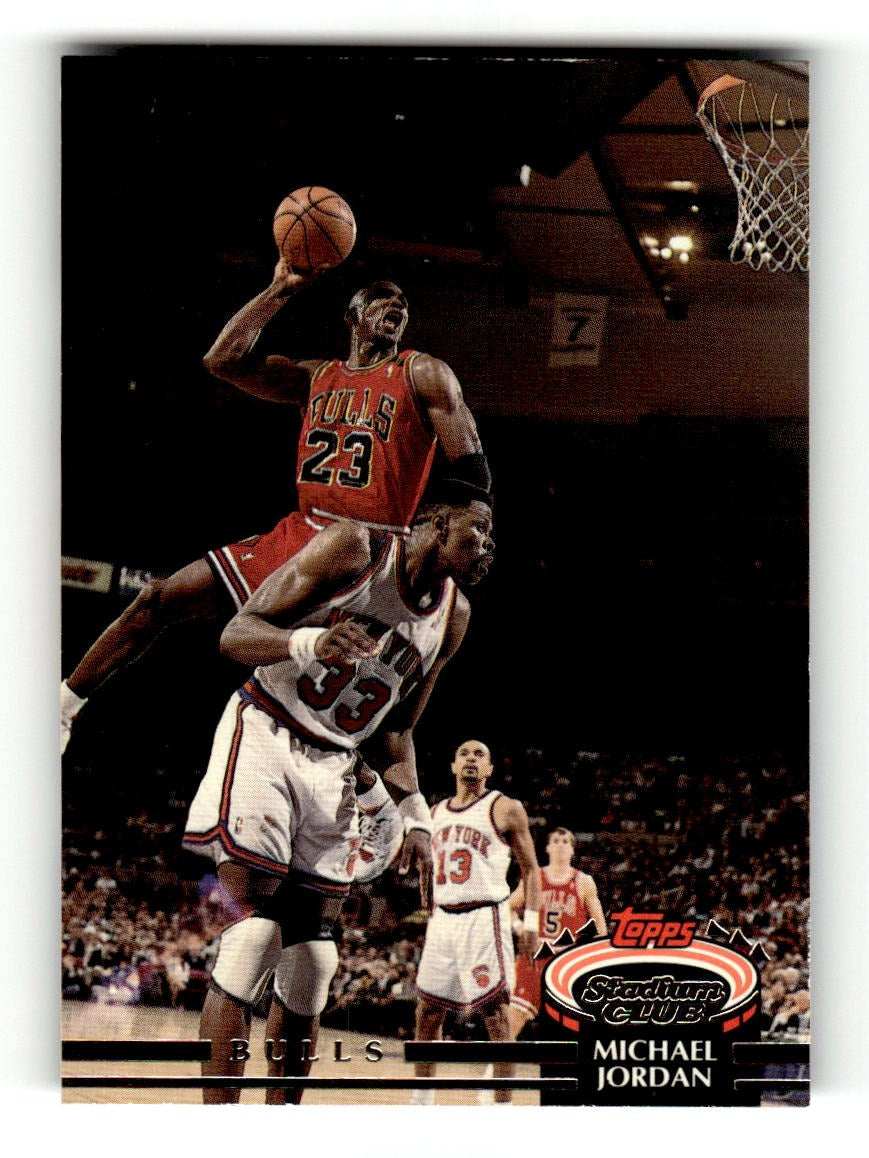 1992-93 Stadium Club #1 Michael Jordan Bulls EXMT CS26019205