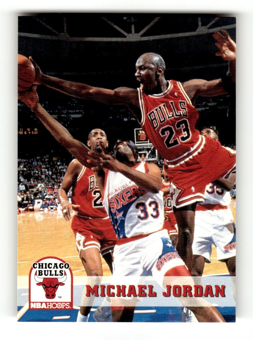1993-94 Hoops #28 Michael Jordan Bulls EXMT CS26019212