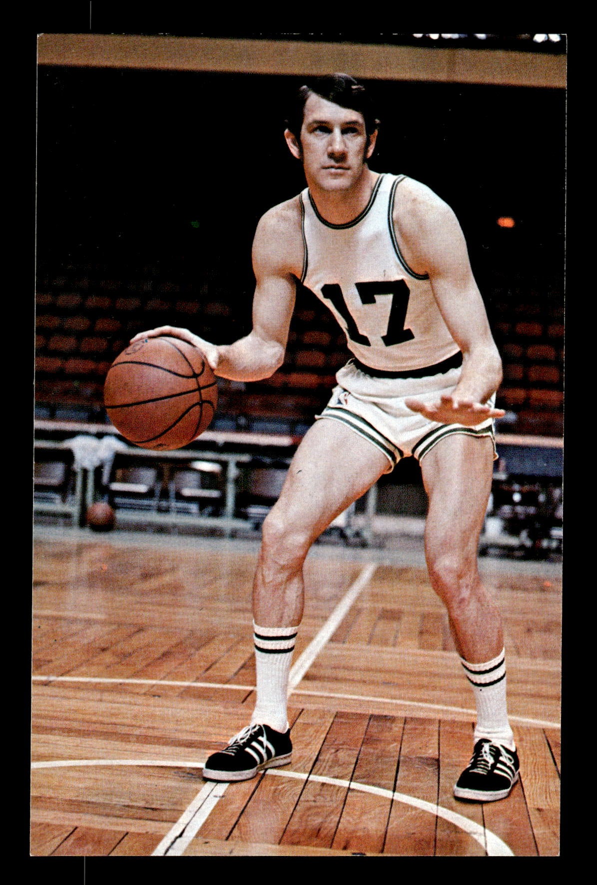 1973 John Havlicek NBA HOF Players Association POSTCARD-CARD-Boston Celtics