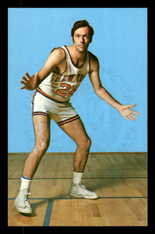 1973 BILL BRADLEY NBA HOF Players Association POSTCARD-CARD-NEW YORK KNICKS!!!