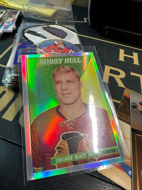 1998-99 Topps Blast From The Past Bobby Hull RC Refractor #66 #9 EX CS26017152