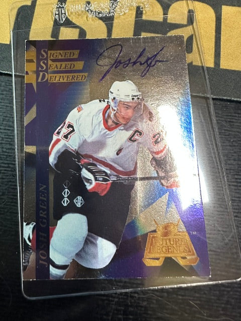 1996 Edge Ice Future Legends #4 Josh Green Medicine Hat Tigers EX CS26017140