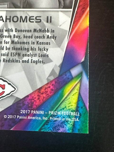 2017 Panini Prizm #3 Patrick Mahomes II Kansas City Chiefs NMT CS26017867