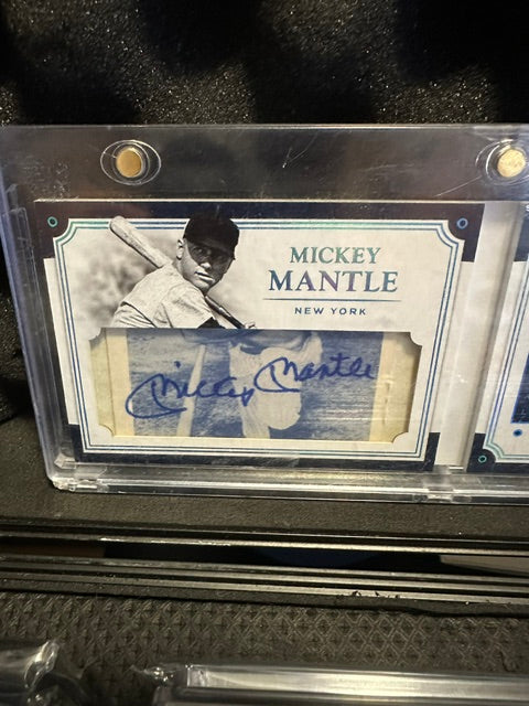 2017 Panini National Treasures #LCBM-MM Mickey Mantle AUTO 5/5 CS26018736