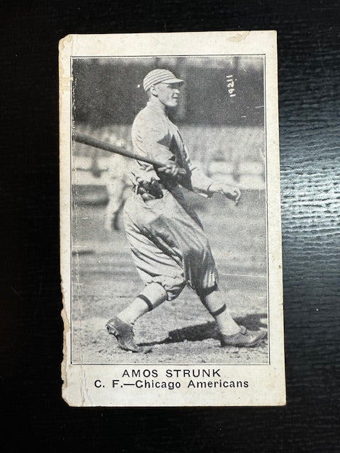 1921 E121 American Caramel Amos Strunk - Chicago White Sox - Poor