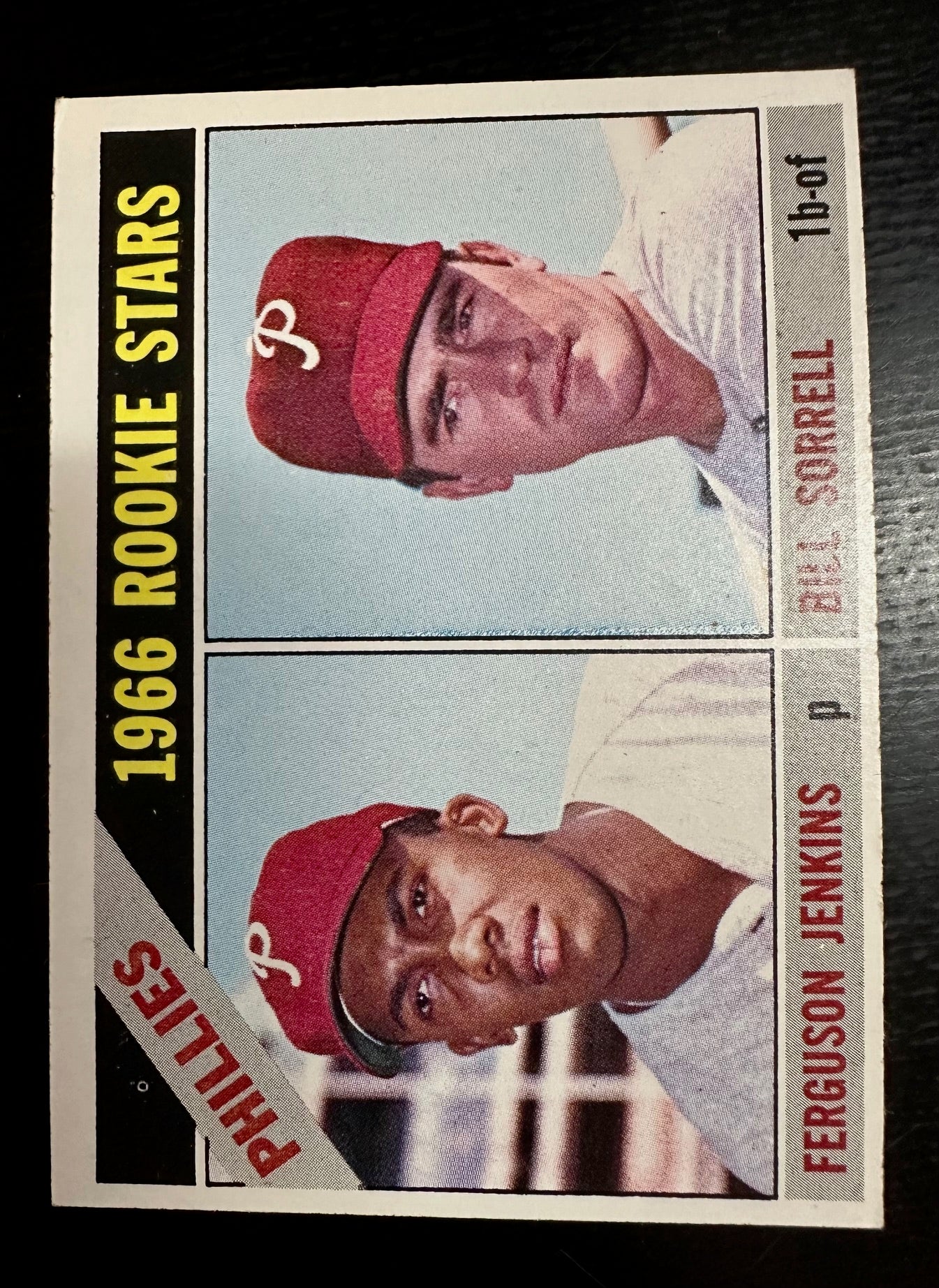 1966 Topps #254 Ferguson Jenkins / Bill Sorrell RC Ex HOF-10003270