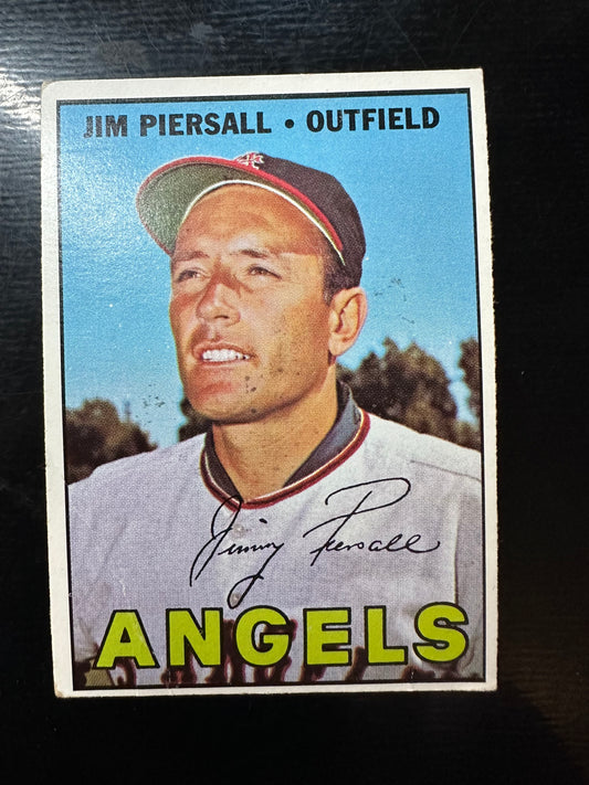 1967 Topps #584 Jim Piersall G/VG HI
