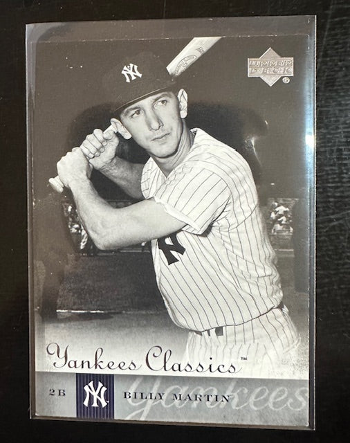 2004 Upper Deck Yankees Classics #73 Billy Martin HOF-10005114