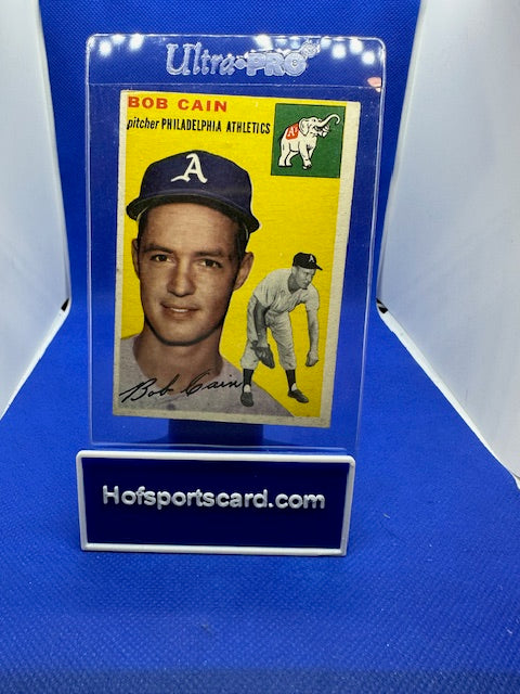 1954 Topps #61 Bob Cain VGEX