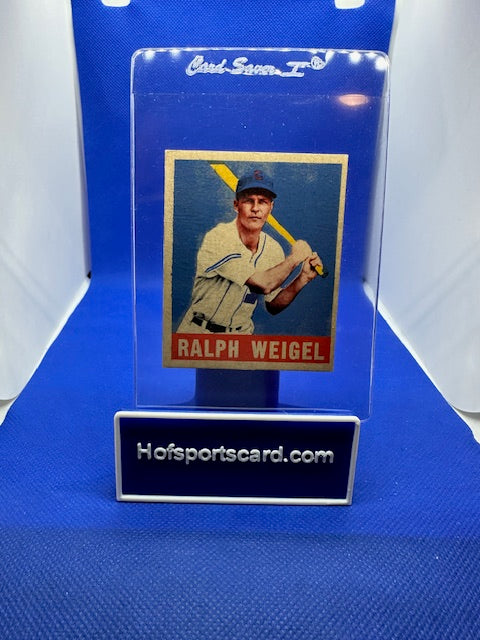 1948 Leaf #86 Ralph Weigel  VG/EX