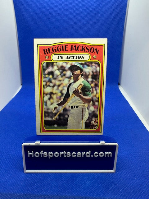 1972 Topps #436 Reggie Jackson EXMT