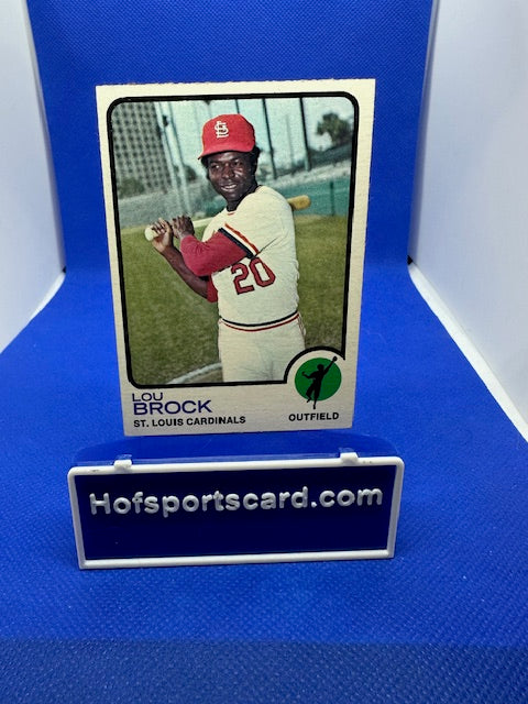 1973 Topps #320 Lou Brock NMT - Sharp!