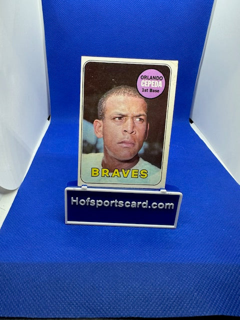 1969 Topps #385 Orlando Cepeda VGEX