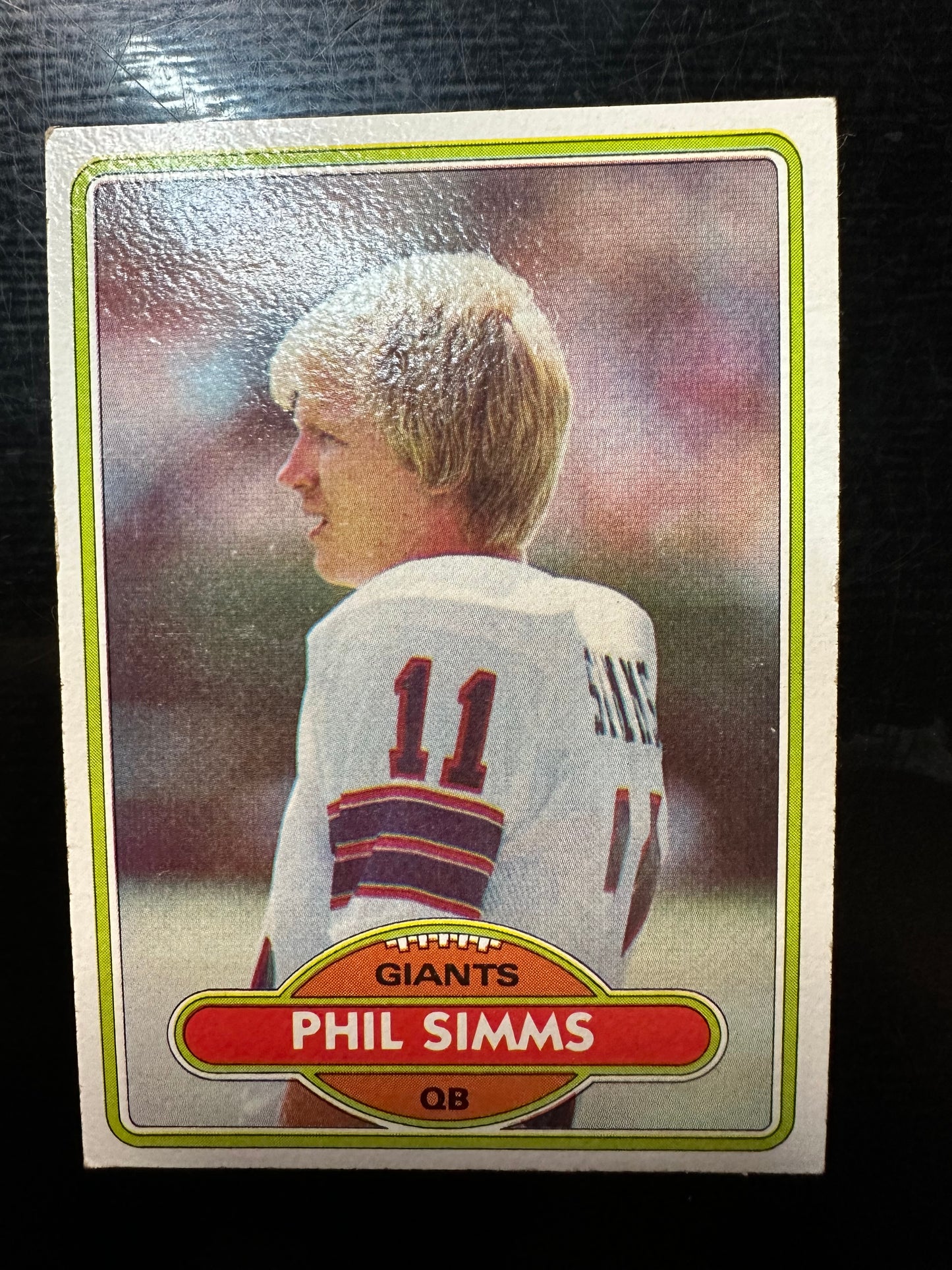 1980 Topps #225 Phil Simms RC New York Giants EXMT