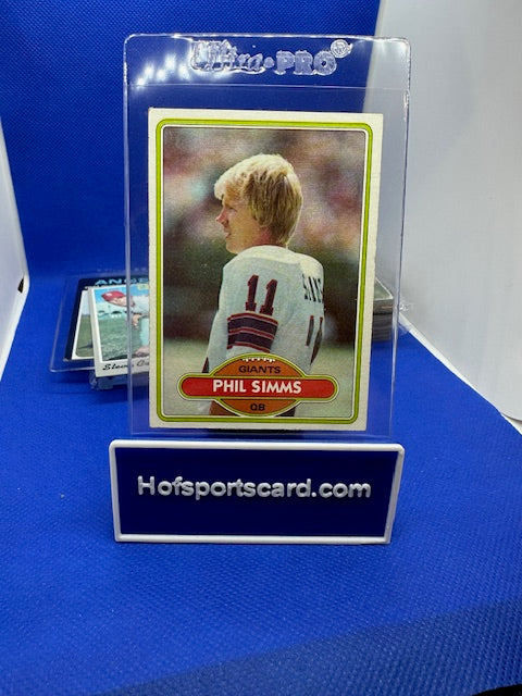 1980 Topps #225 Phil Simms RC New York Giants EXMT