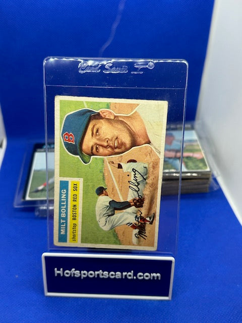 1956 Topps #315 Milt Bolling VGEX