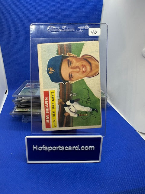 1956 Topps #202 Jim Hearn VGEX