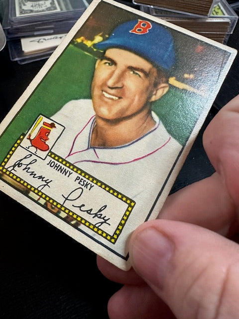 1952 Topps #15 Johnny Pesky Boston Red Sox VG HOF10010021