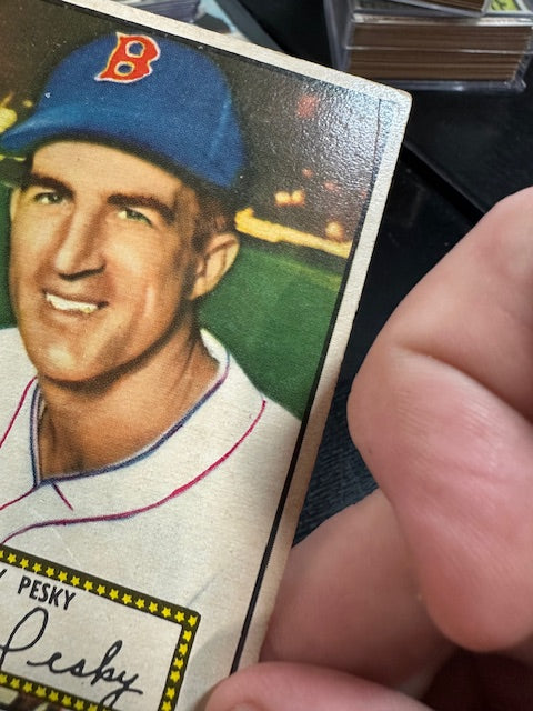 1952 Topps #15 Johnny Pesky Boston Red Sox VG HOF10010021