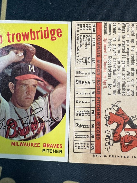 1959 Topps #514 Bob Gibson St. Louis Cardinals VGEX HOF10011767