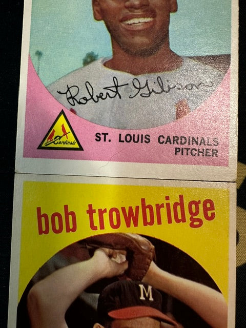 1959 Topps #514 Bob Gibson St. Louis Cardinals VGEX HOF10011767