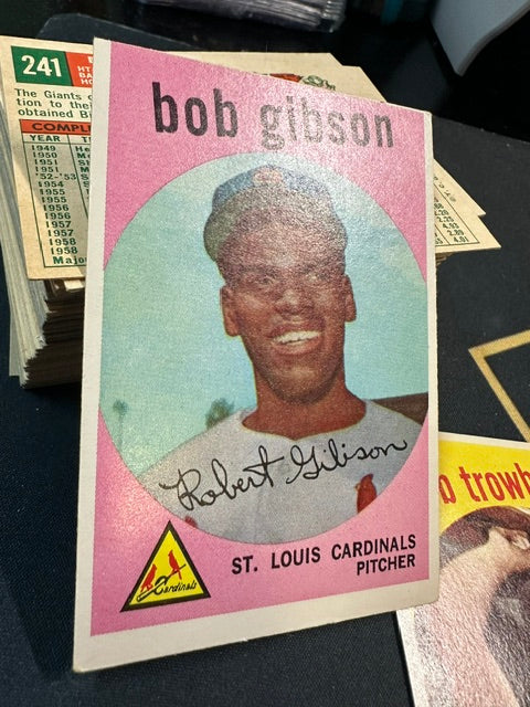 1959 Topps #514 Bob Gibson St. Louis Cardinals VGEX HOF10011767