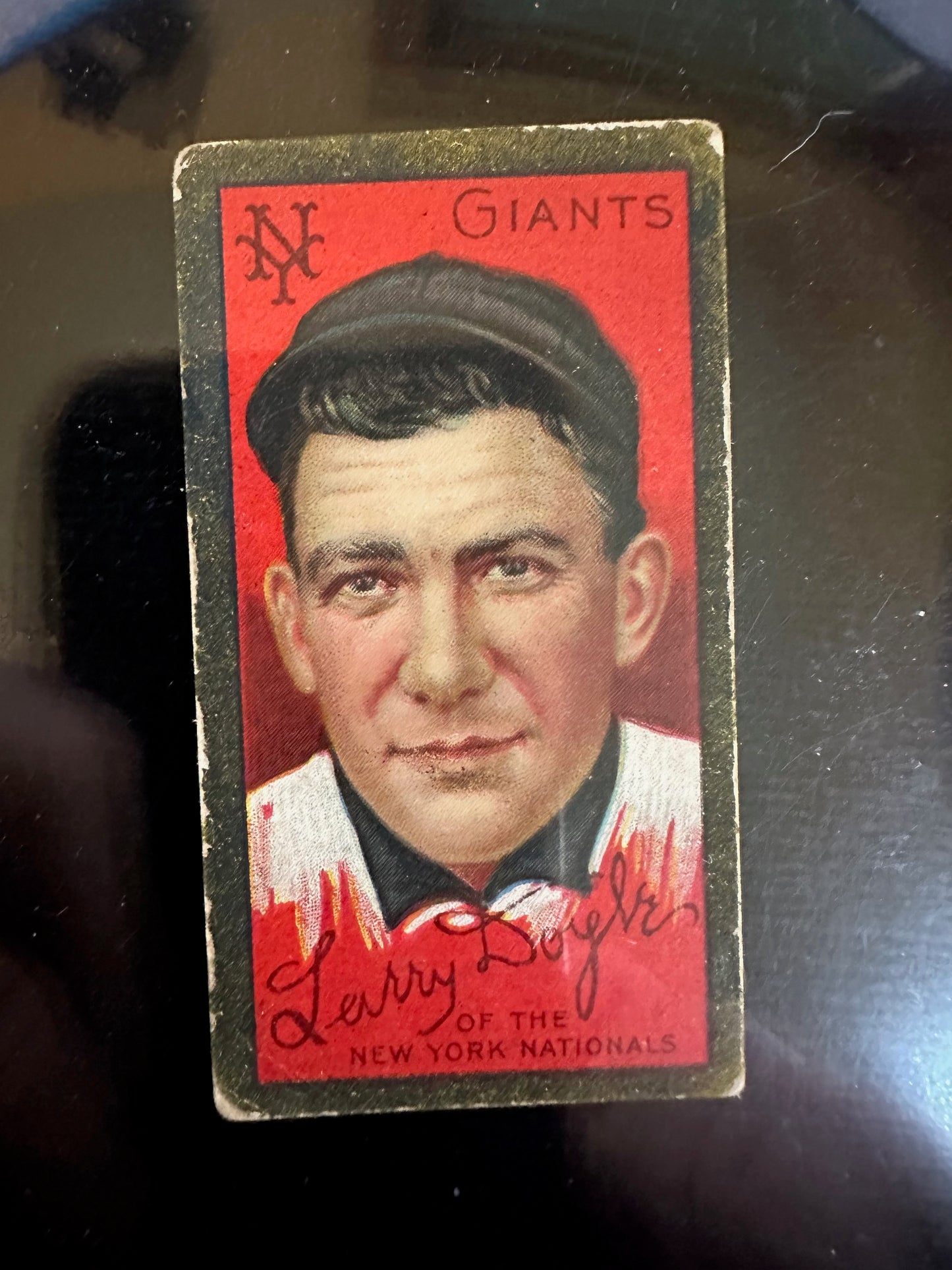 1911 T205 Gold Border Tobacco Baseball Larry Doyle VG