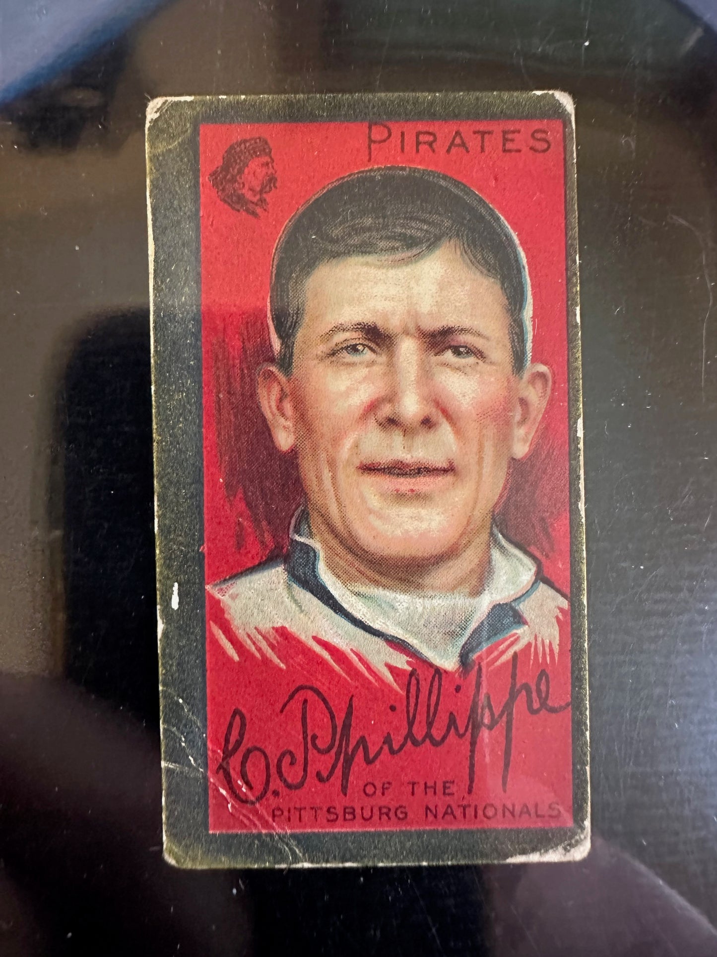 1911 T205 Gold Border Piedmont Charles Phillippe Pittsburgh Nationals