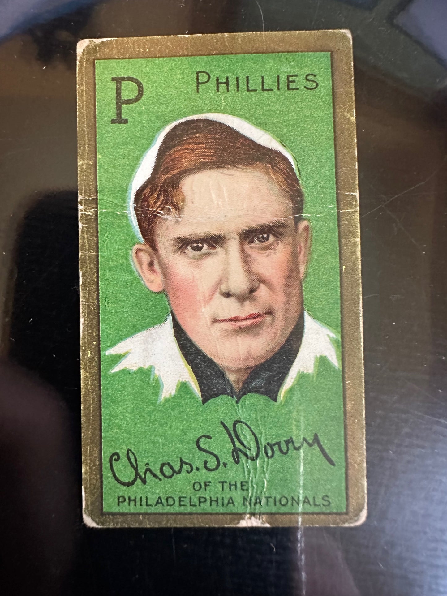 1911 T205 Gold Border Piedmont Charles Dooin Philadelphia