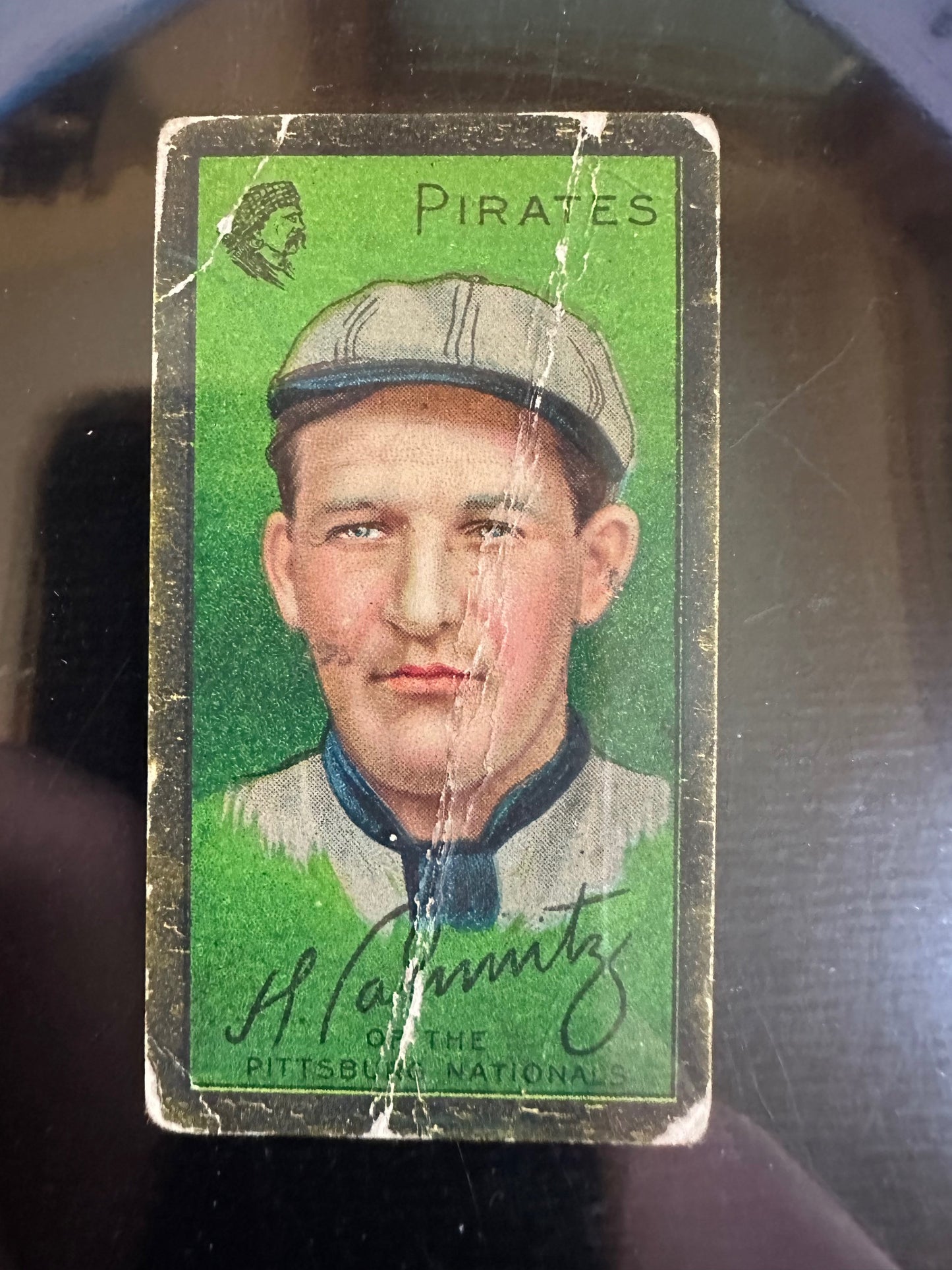 1911 T205 Gold Border Piedmont Howard Camnitz Pittsburgh #2